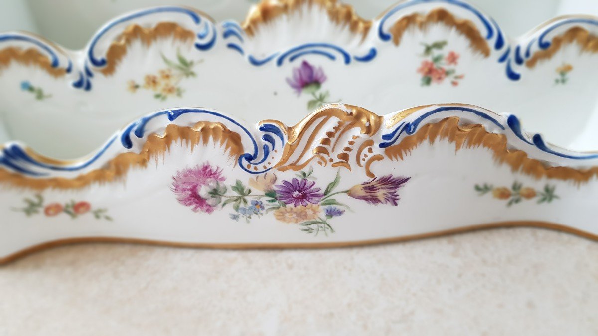 Porte-courrier Porcelaine Allemande-photo-4