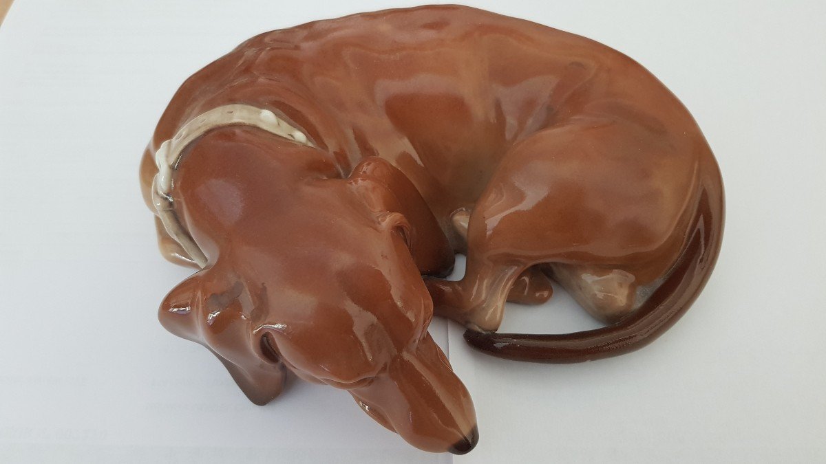 German Porcelain Dachshund