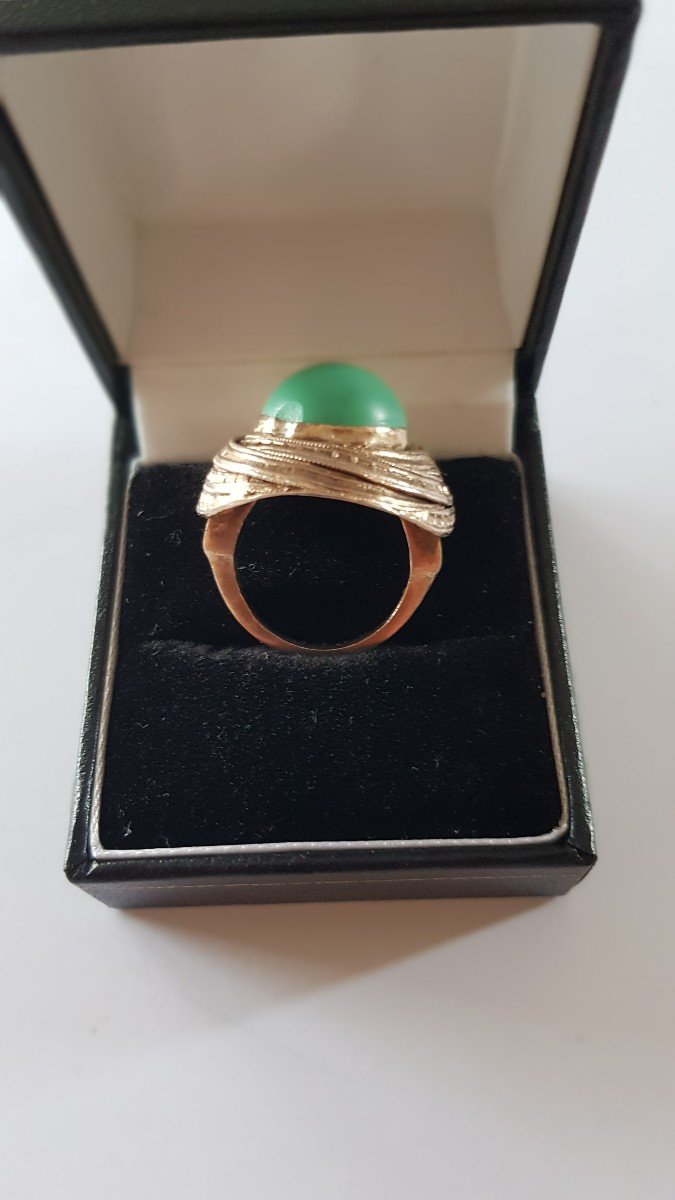 Bague Vermeil-turquoise-photo-2