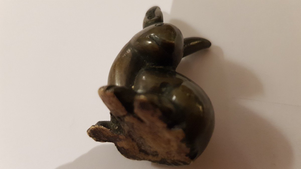 Lapin Miniature Bronze-photo-4