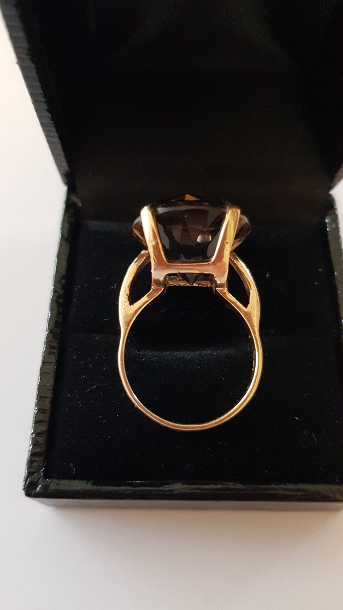 Gold-citrine Ring-photo-2