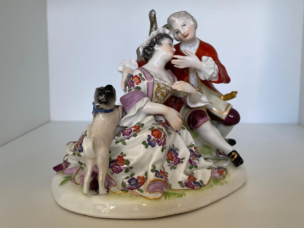 Groupe Porcelaine Meissen-photo-2