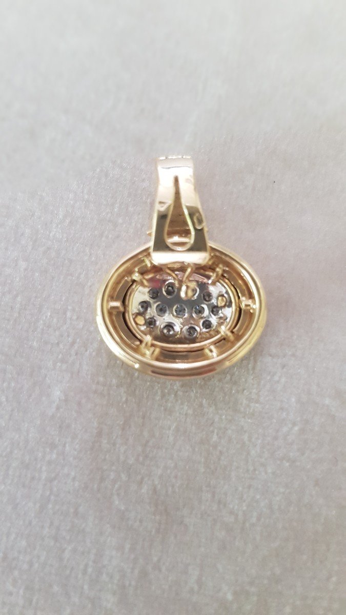 Pendentif Or Et Diamants-photo-2