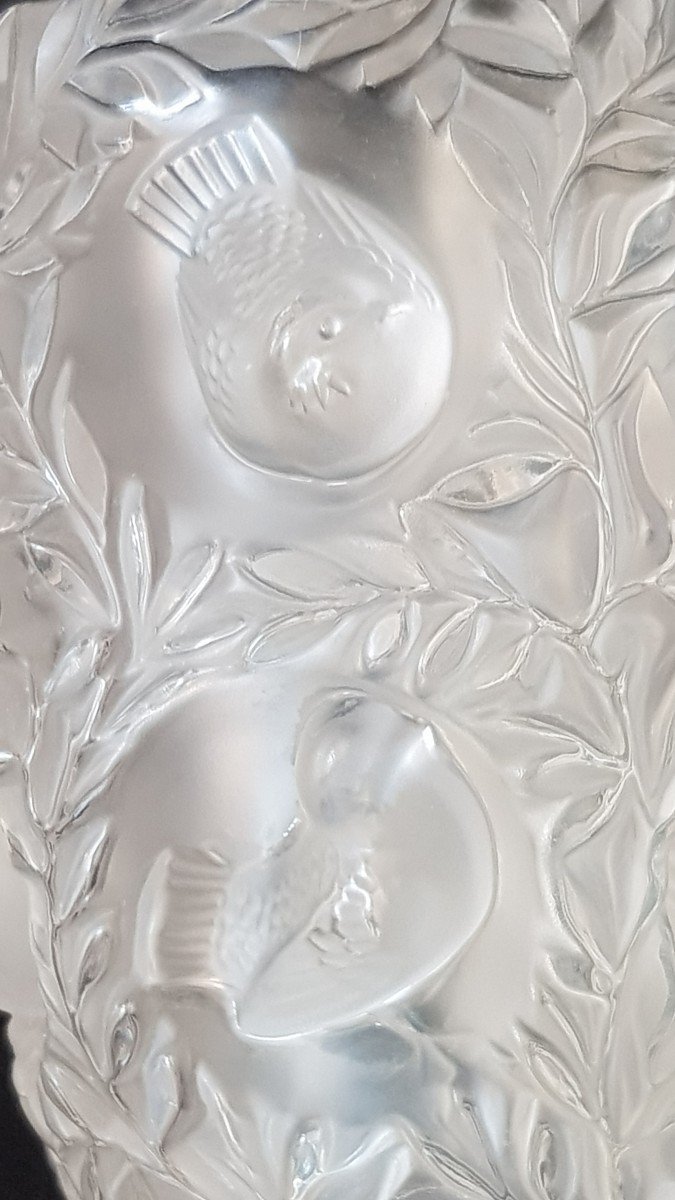 Lalique Bird Vase-photo-2