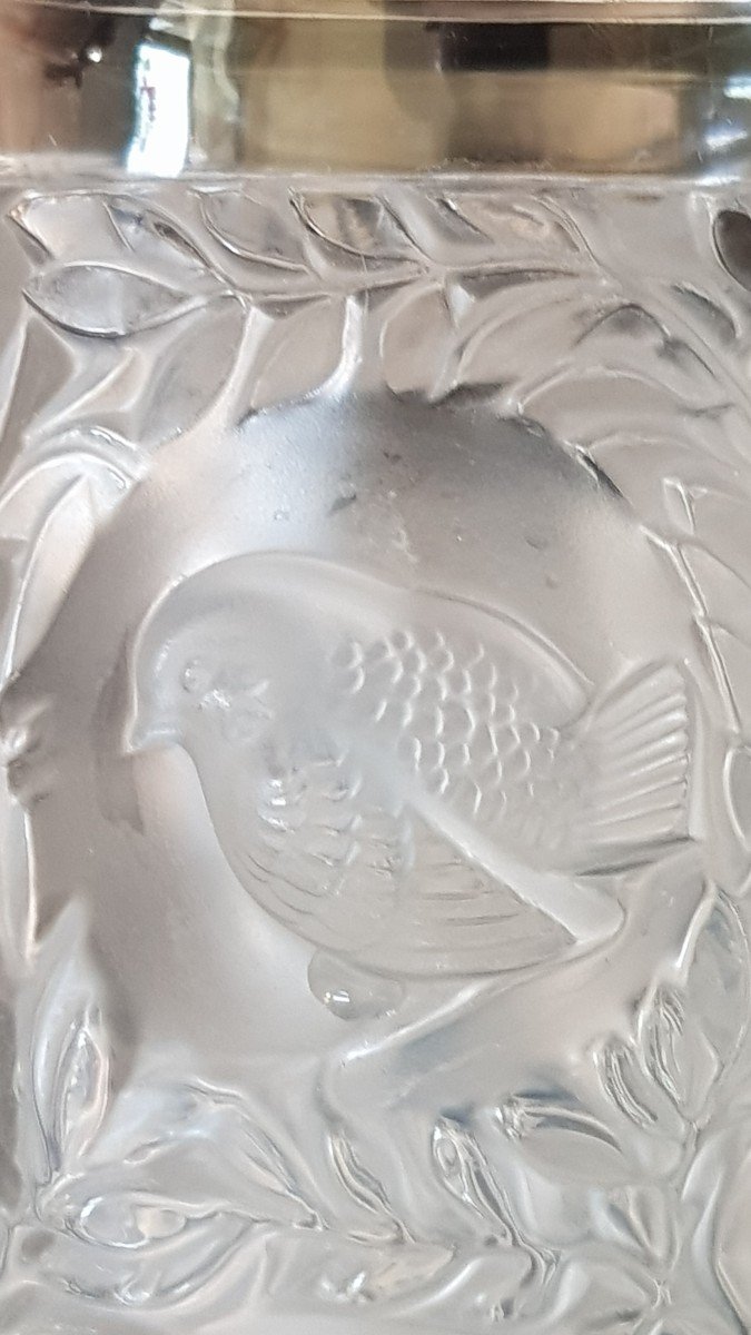 Lalique Bird Vase-photo-1