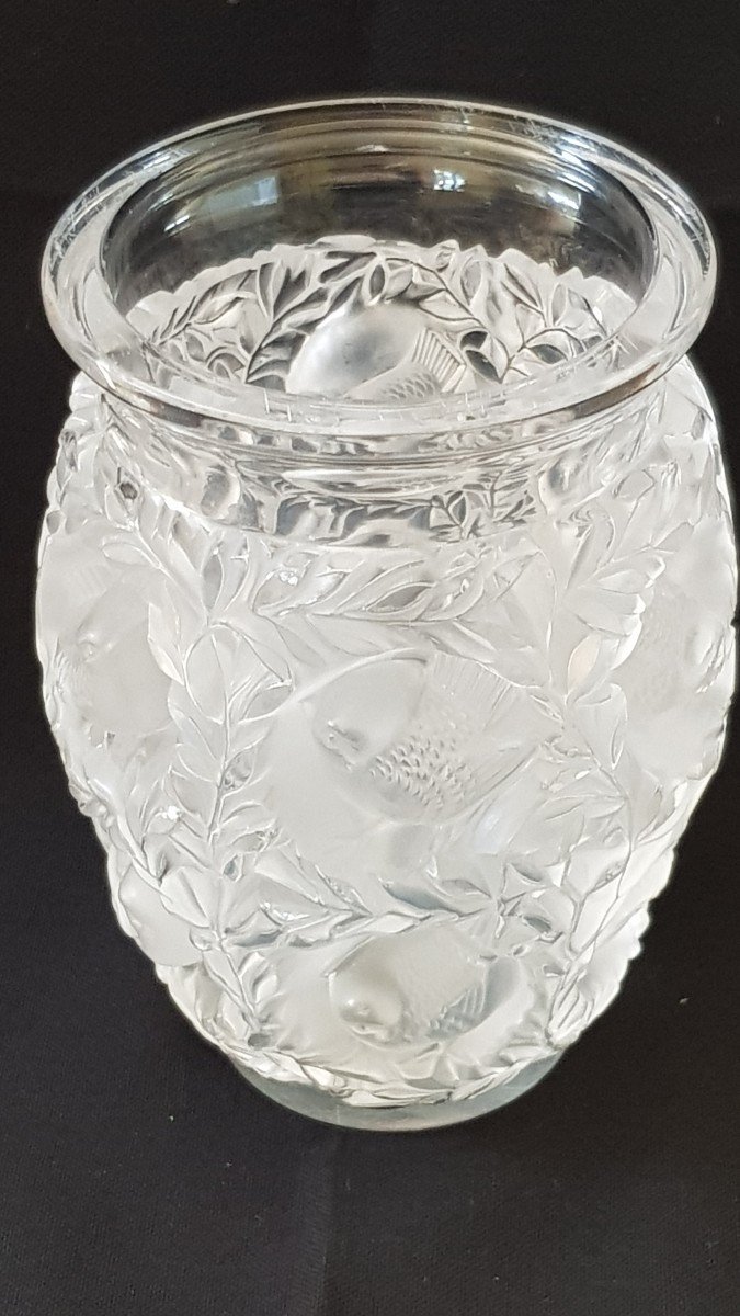 Lalique Bird Vase-photo-6