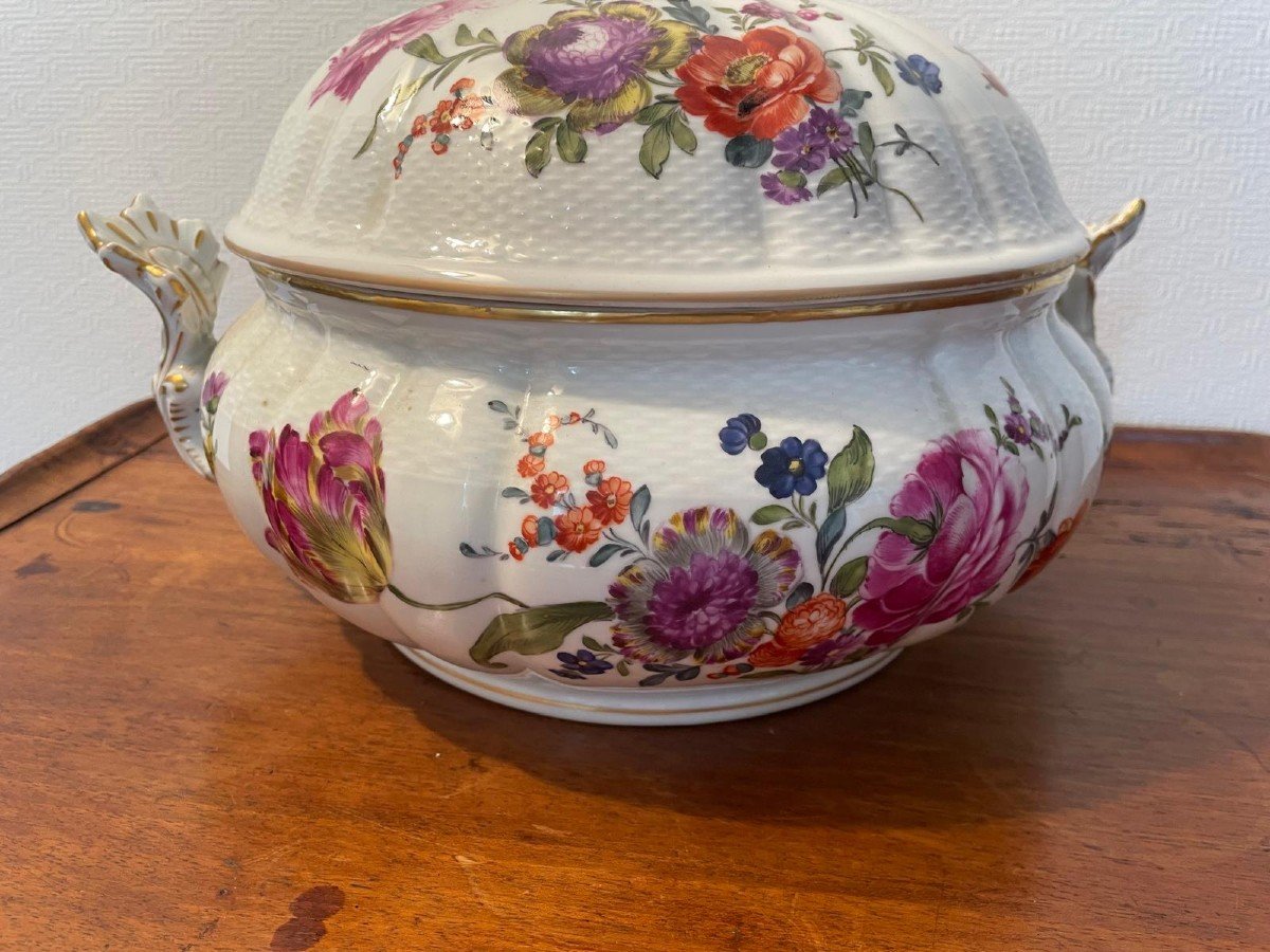 Porcelain Soup Tureen Vienna XVIII-xixth-photo-3