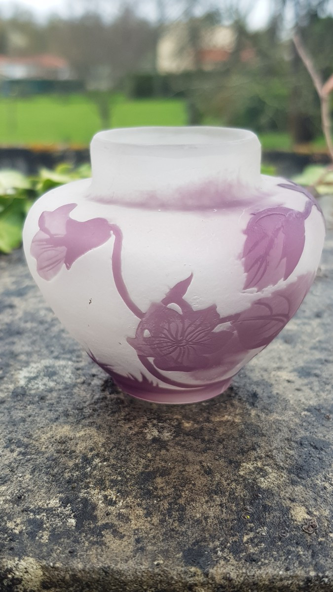 Miniature Gallé Vase