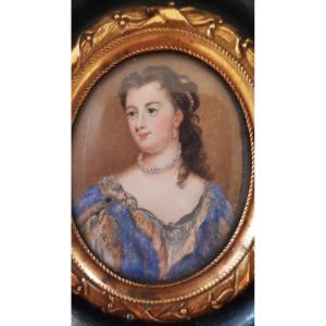 Miniature Portrait: Lady Mary Wortley Montagu (1689-1762)