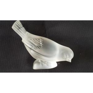 Lalique Crystal Bird