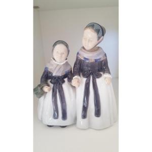 "petites Filles" Porcelaine Royal Copenhague