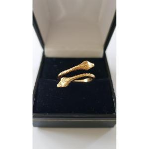 Gold Snake Ring