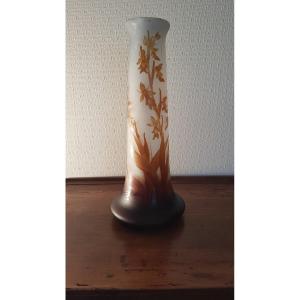 Iris Galle Vase