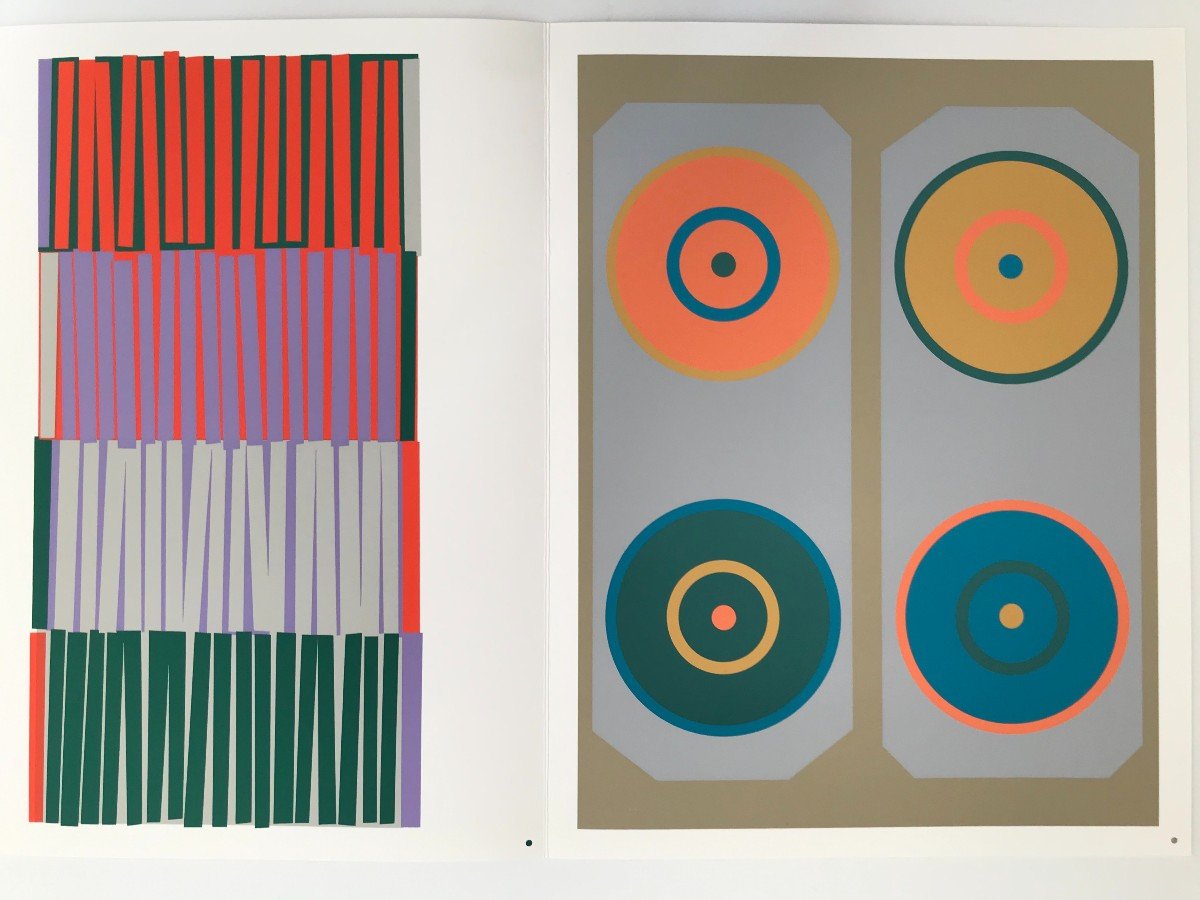 Albers, Josef 81 Serigraphs - Interaction Of Color 1973, Keller - Complete Box Set-photo-1