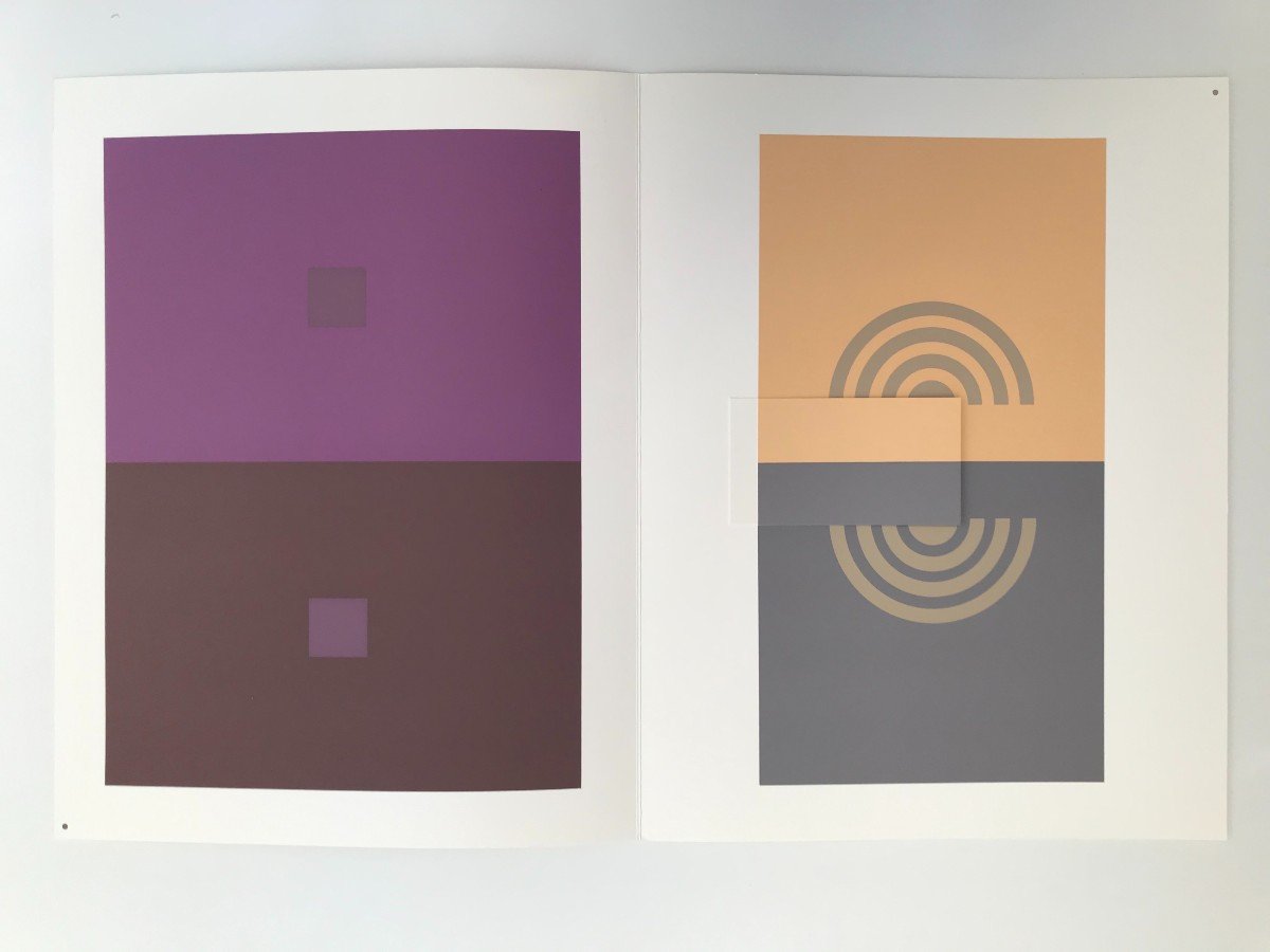 Albers, Josef 81 Serigraphs - Interaction Of Color 1973, Keller - Complete Box Set-photo-5