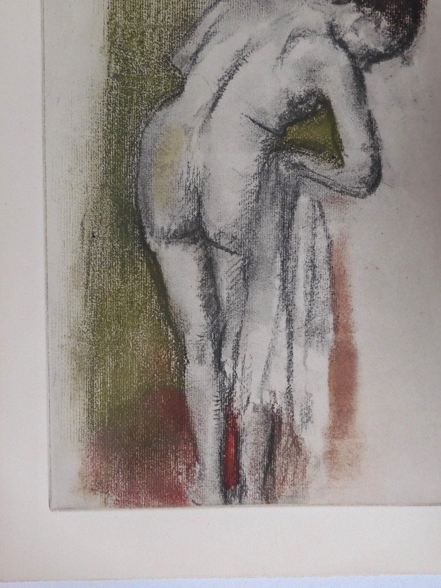 Gravure - Edgar Degas, Paul Valéry: Degas Danse, Dessin. Ambroise Vollard, Paris 1936-photo-2