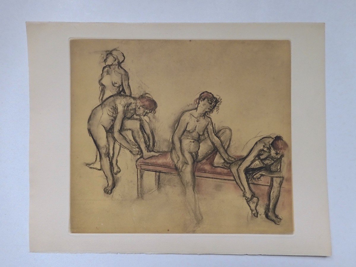 Engraving - Edgar Degas, Paul Valéry: Degas Danse, Dessin. Ambroise Vollard, Paris 1936