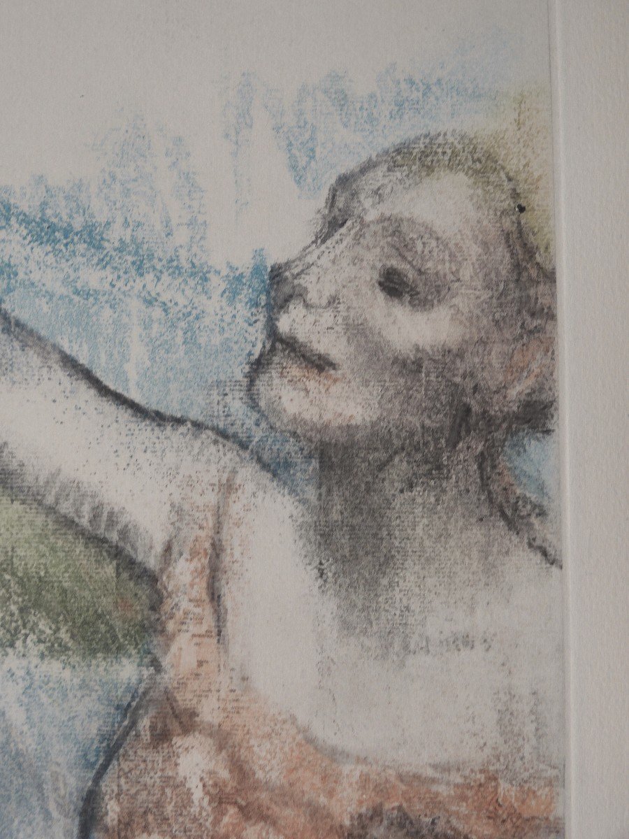 Gravure - Edgar Degas, Paul Valéry: Degas Danse, Dessin. Ambroise Vollard, Paris 1936-photo-2