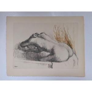 Gravure - Edgar Degas (1834-1917) Paulvalery: Degas Danse, Dessin. Ambroise Vollard, Paris 1936