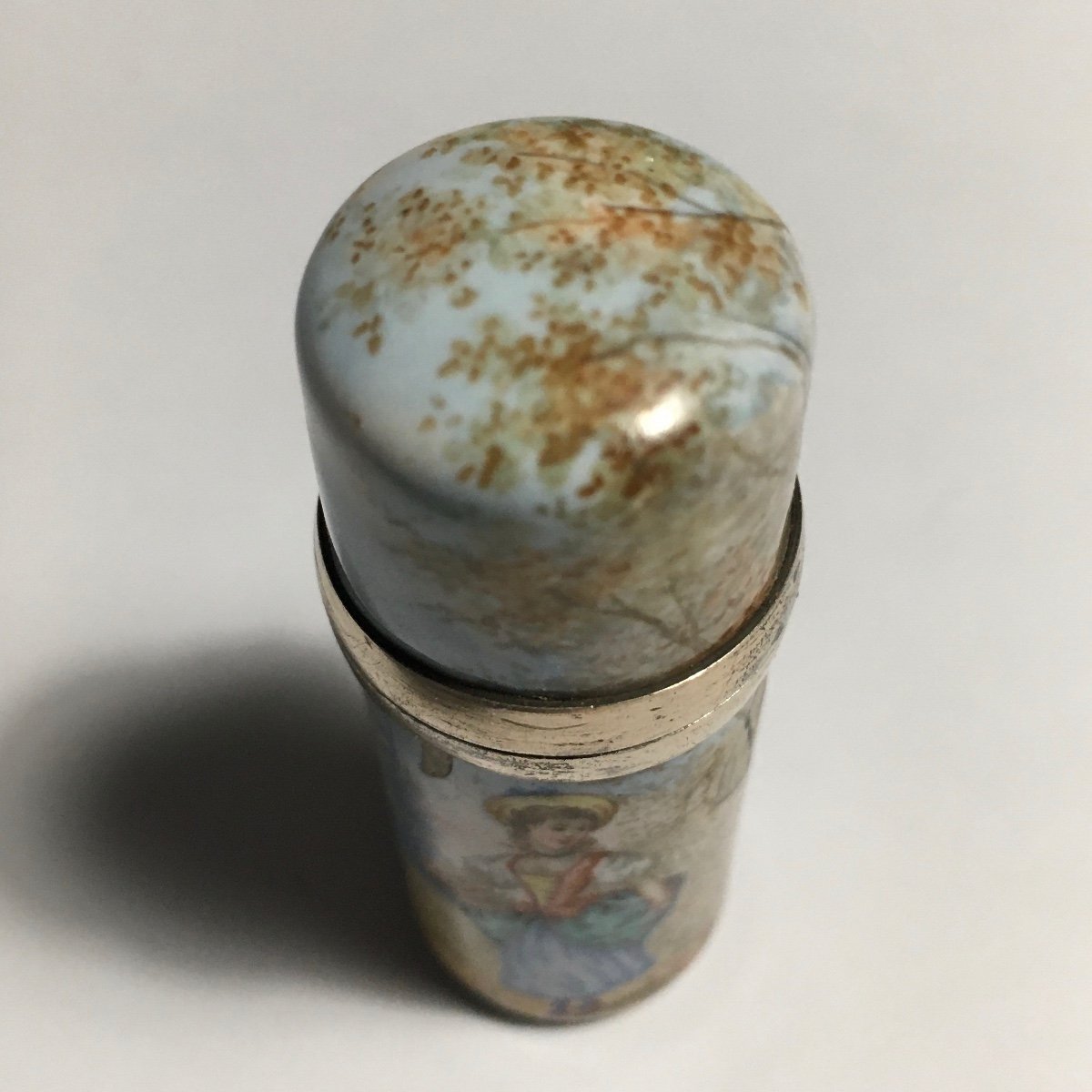 Enameled Salt Bottle-photo-2