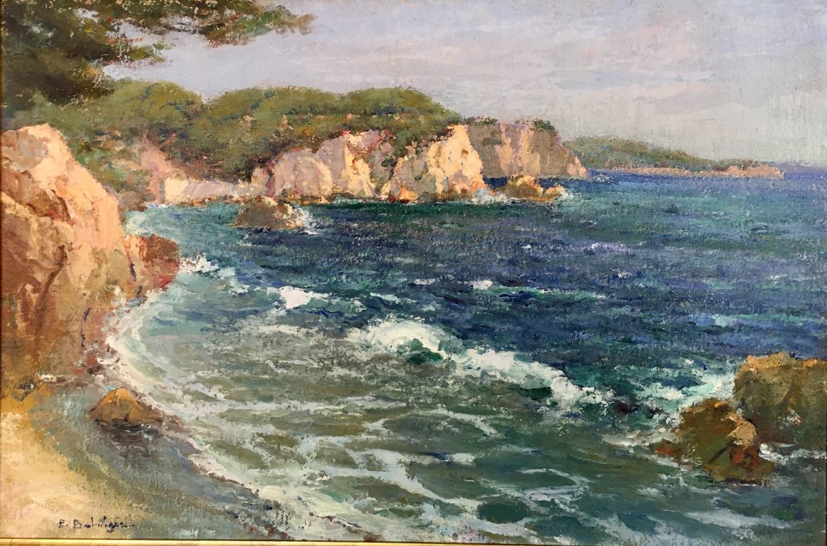 Paul Balmigère (1882-1953) Le Cap Brun - Toulon.-photo-2