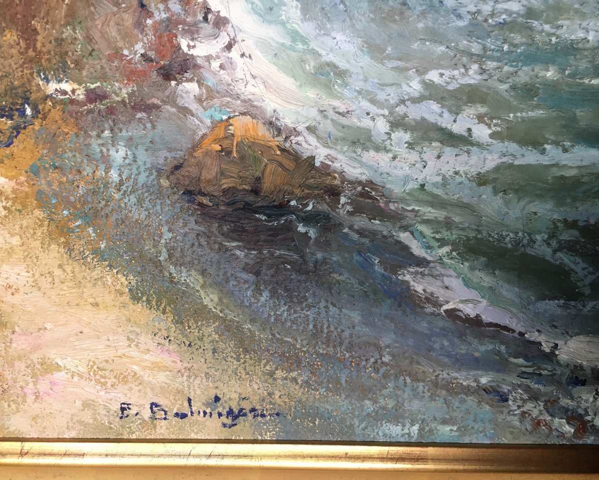 Paul Balmigère (1882-1953) Le Cap Brun - Toulon.-photo-3