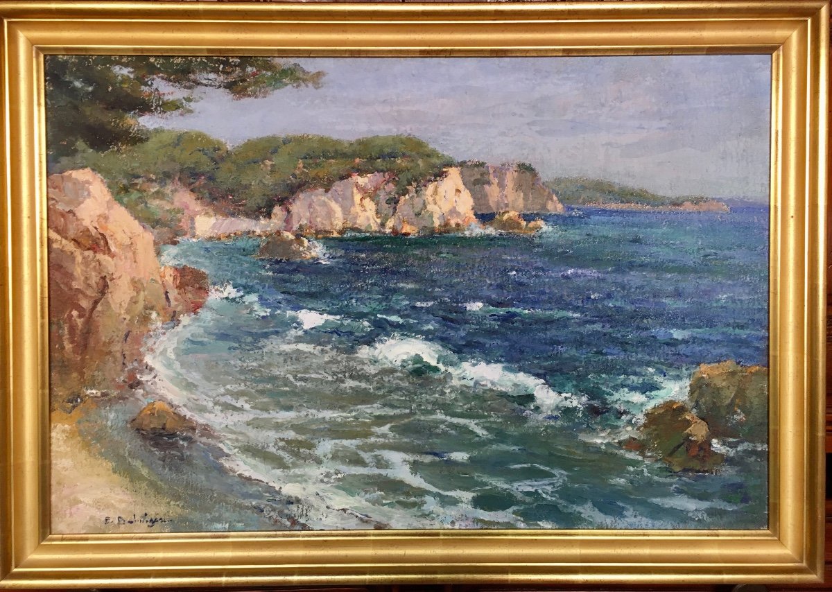 Paul Balmigère (1882-1953) Le Cap Brun - Toulon.