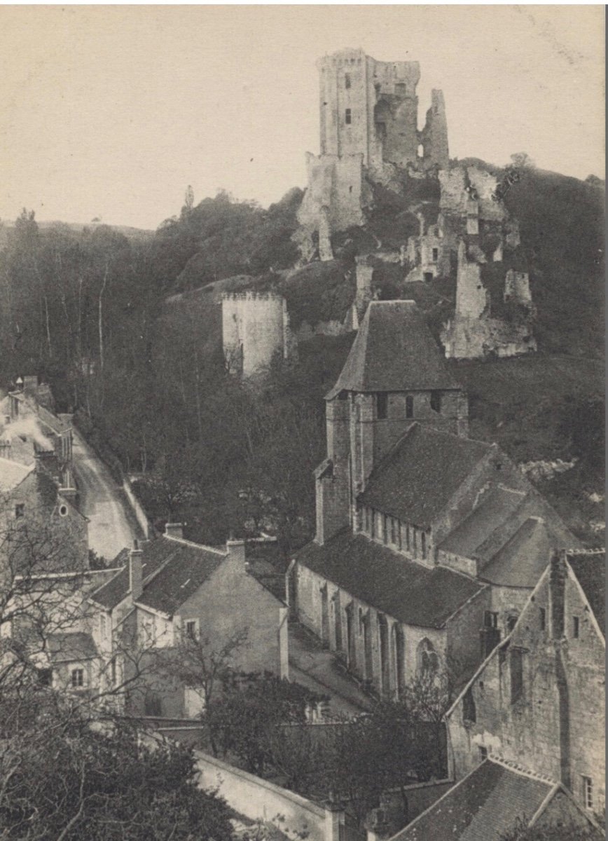 Tableau Lavardin (loire Et Cher) Par Maurice Martin-photo-3