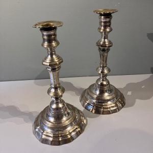 Pair Of Candlesticks Louis  XV