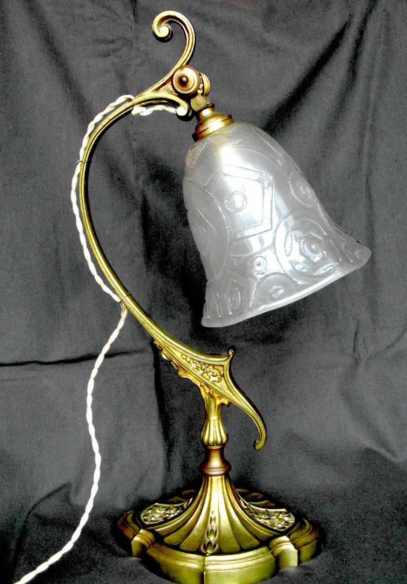Lampes De Bureau en vente sur Proantic, Antiquités & Vintage - Art