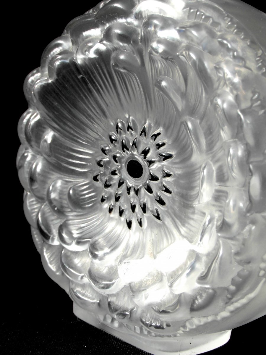 Beautiful Lalique Bottle, “cactus” Model, Era Daum Baccarat -photo-4