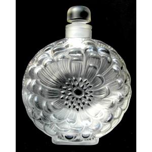 Beautiful Lalique Bottle, “cactus” Model, Era Daum Baccarat 