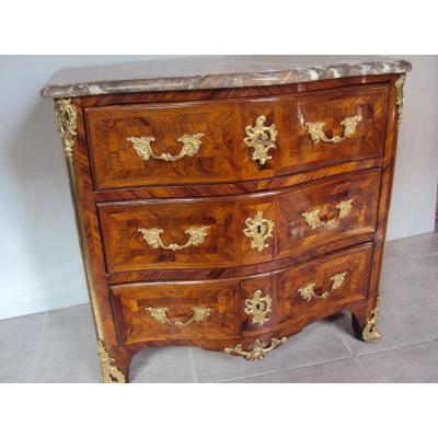 18th Bombee Commode King Wood  