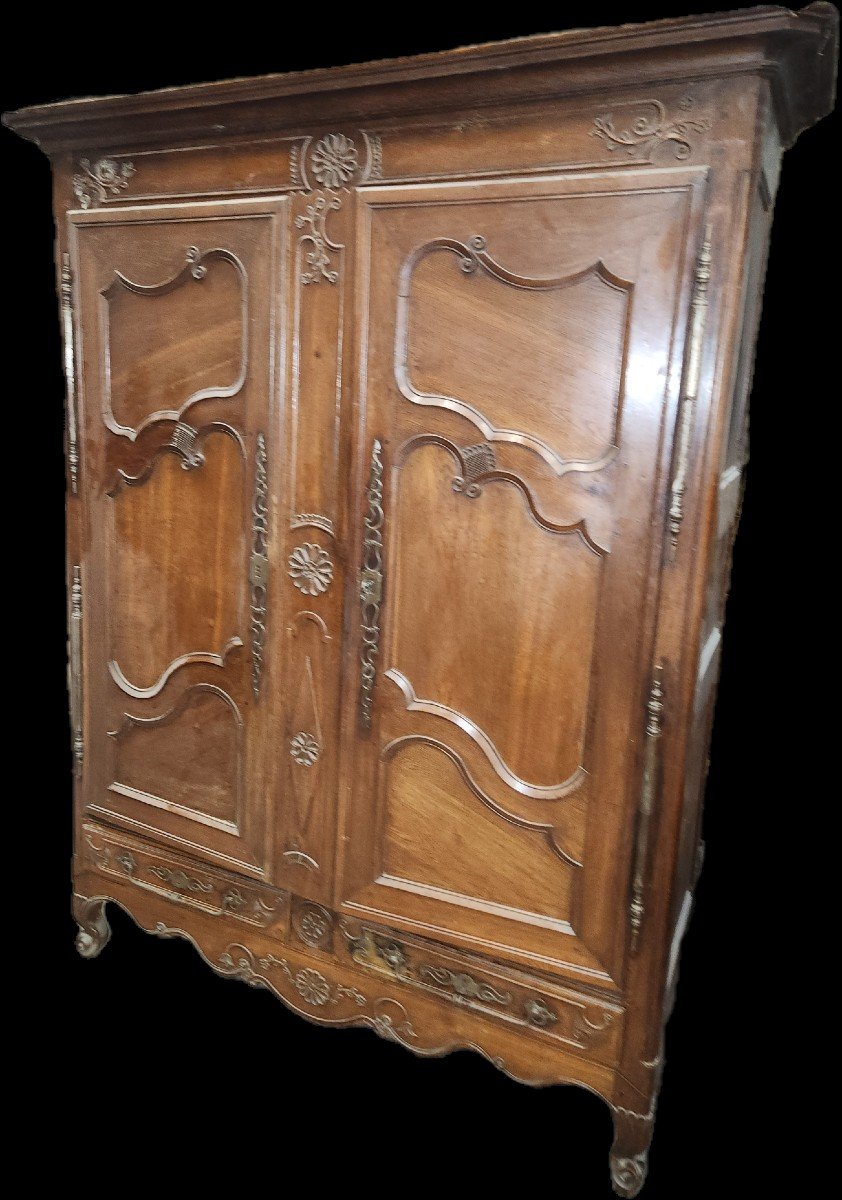 Armoire Lorraine En Chêne Début 19ème Region De Lunéville 