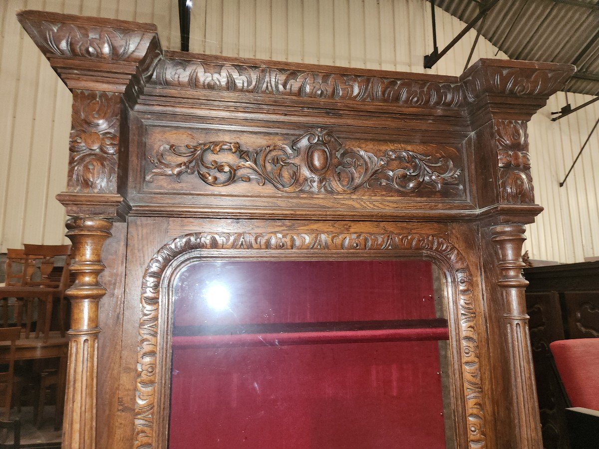 Buffet With Hunting Decor From The Beginning Of 1900-photo-3