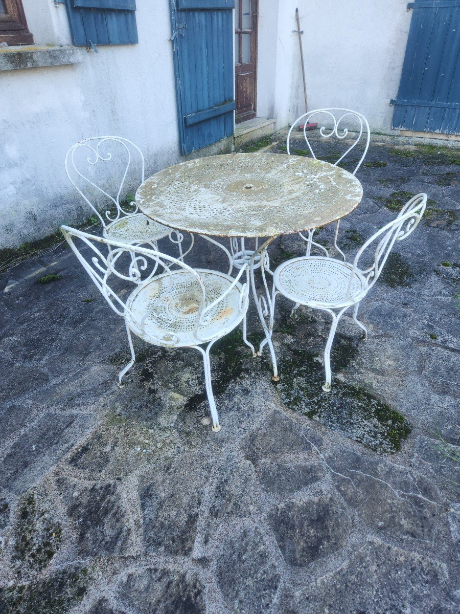 Wrought Iron Garden Furniture 1960/1970-photo-2