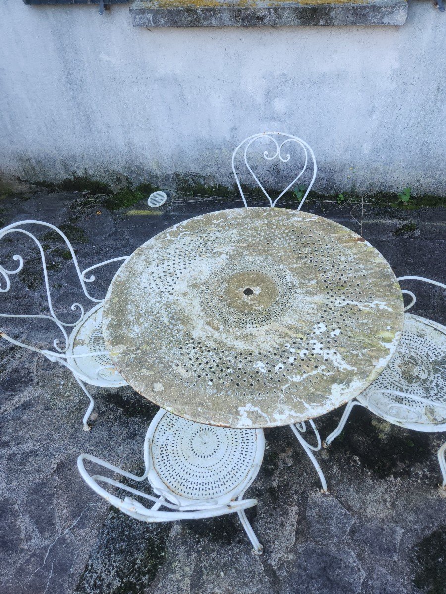 Wrought Iron Garden Furniture 1960/1970-photo-3