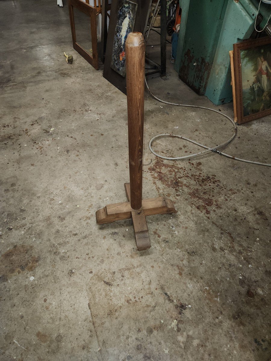 Early 20th Century Oak Revolving Bookcase -photo-1