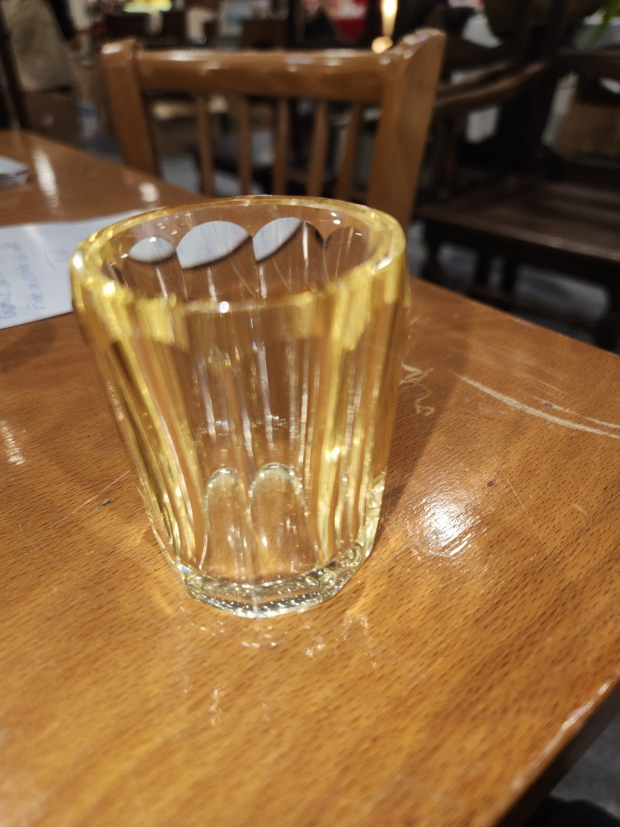 4 Daum Nancy France Alcohol Glasses -photo-2