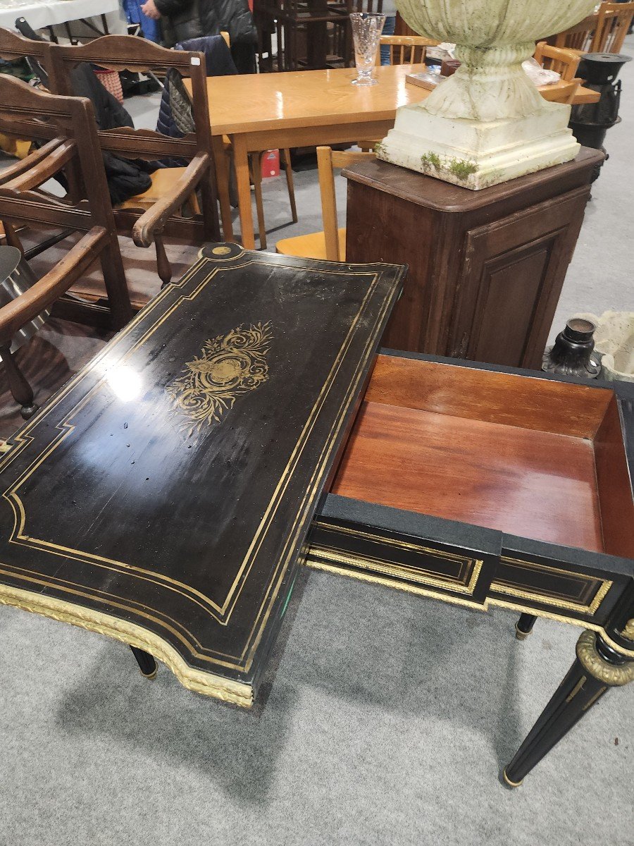 Very High Quality Napoleon III Game Table -photo-2