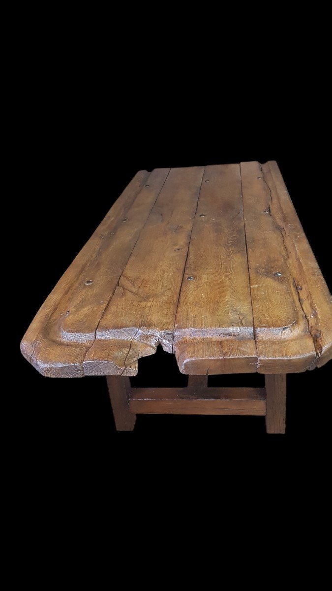 Old Cheese Table From The Early 20th Century -photo-3