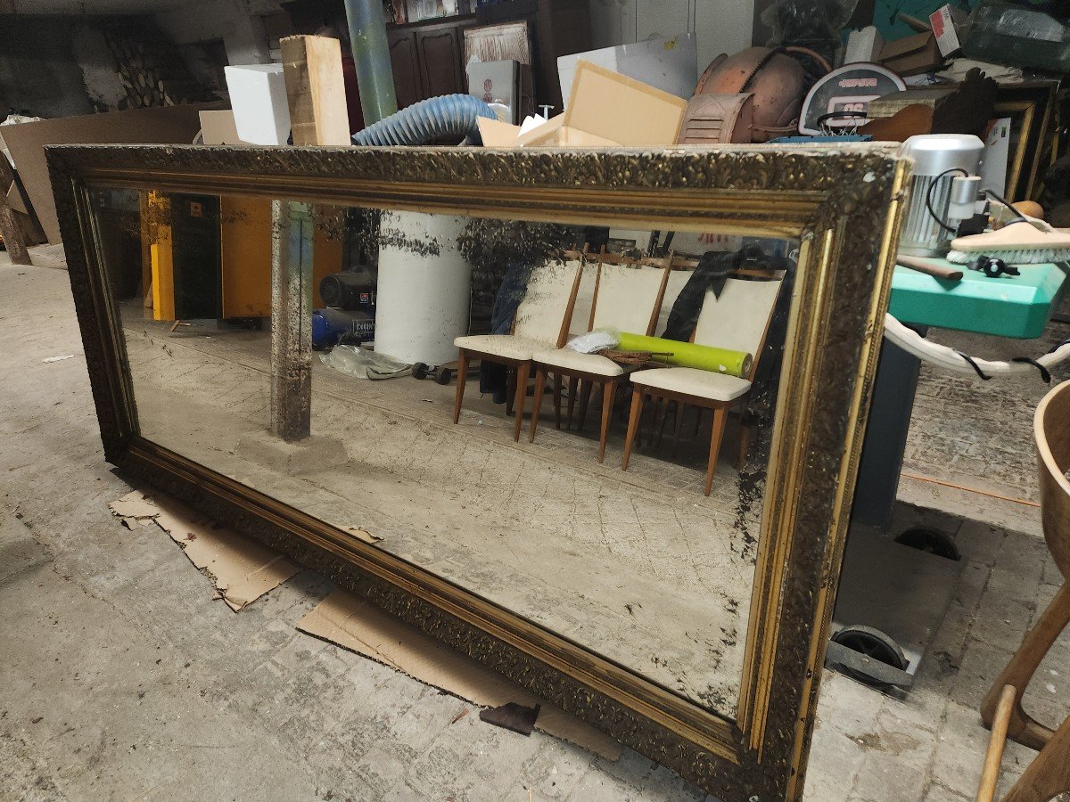 Very Large Napoleon III Mirror Can Be Placed Vertically Or Horizontally -photo-3