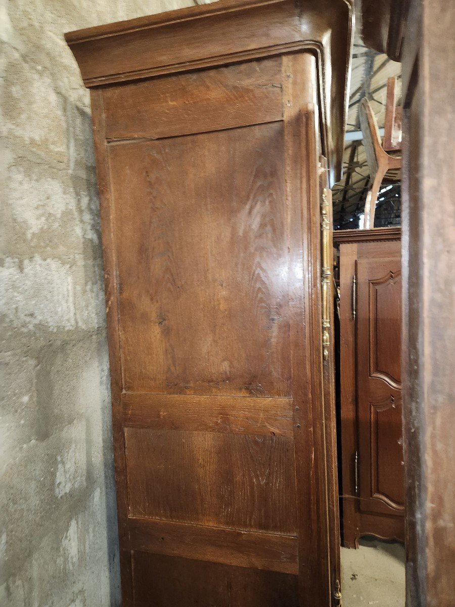 19th Century Oak Lorraine Wardrobe Known As The Seille Valley -photo-3