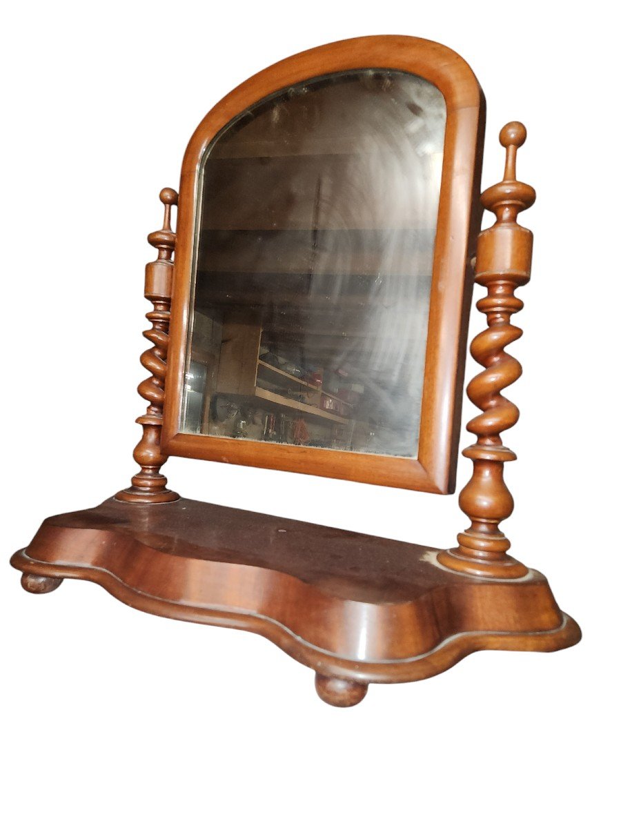 Louis Philippe Period Mahogany Psyche -photo-4