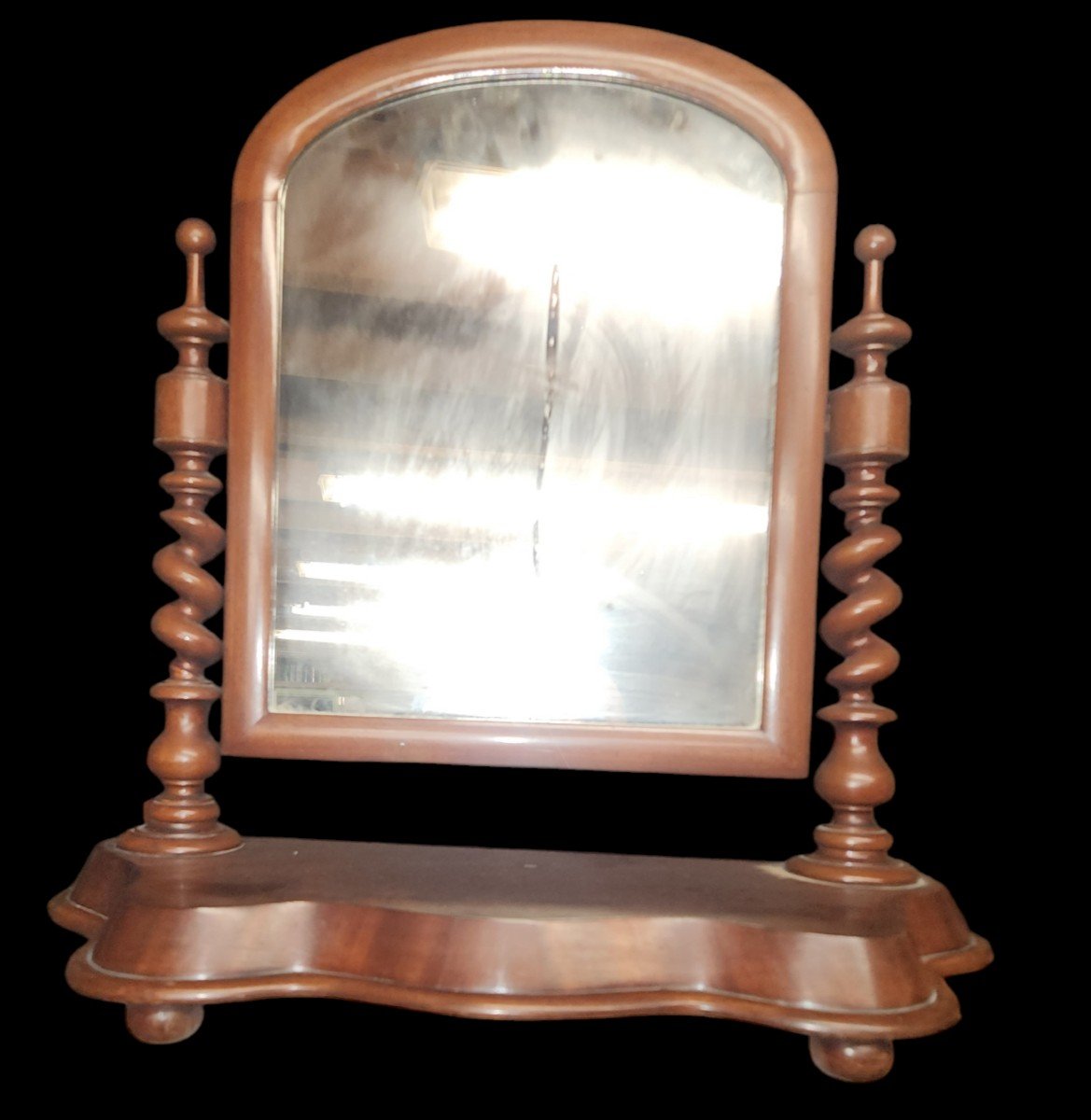 Louis Philippe Period Mahogany Psyche 