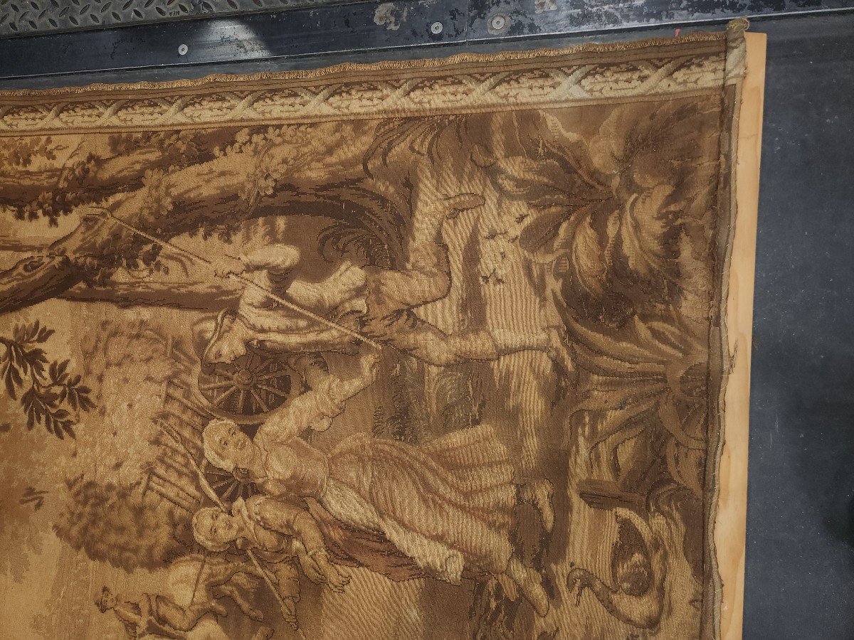 19th Century Aubuisson Tapestry -photo-4