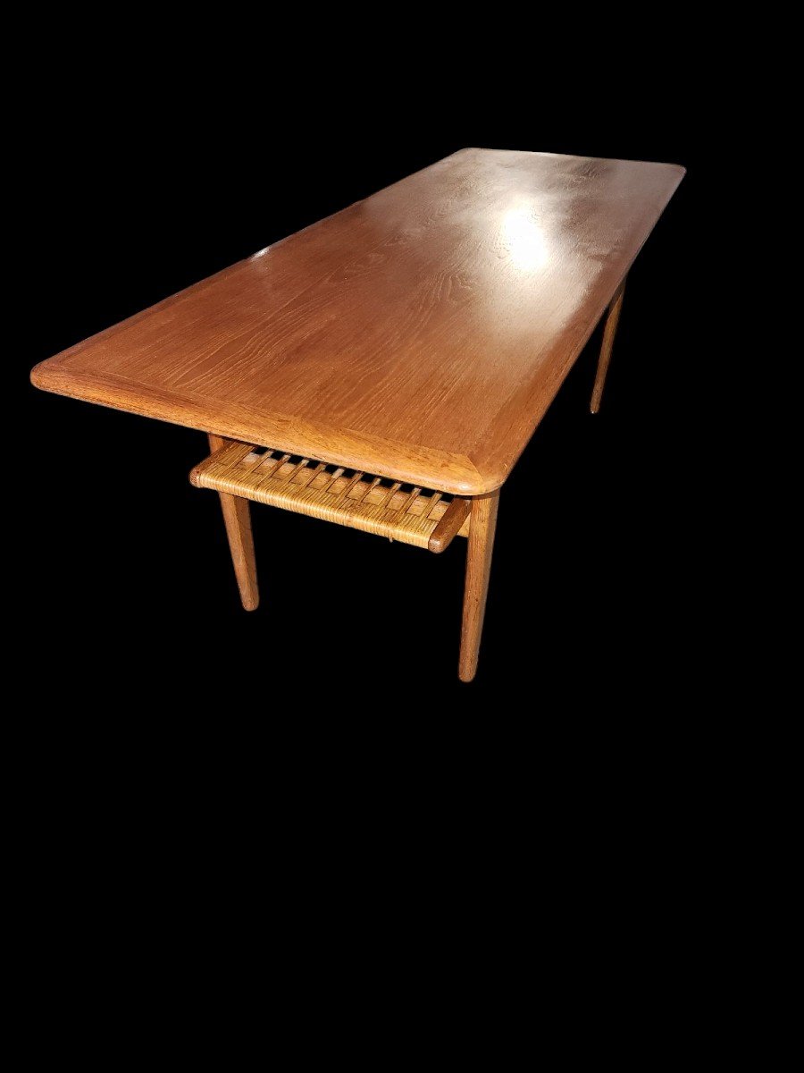 Table Basse Scandinave De 1960 Par Kurt Ostervig Pour Jason Danemark-photo-2