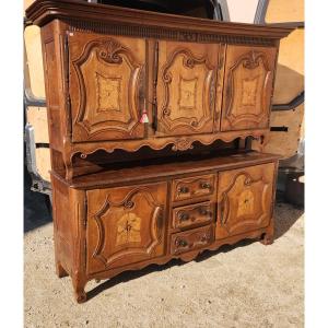 Lorraine Marquete Buffet From The Early 19th Century In Oak 