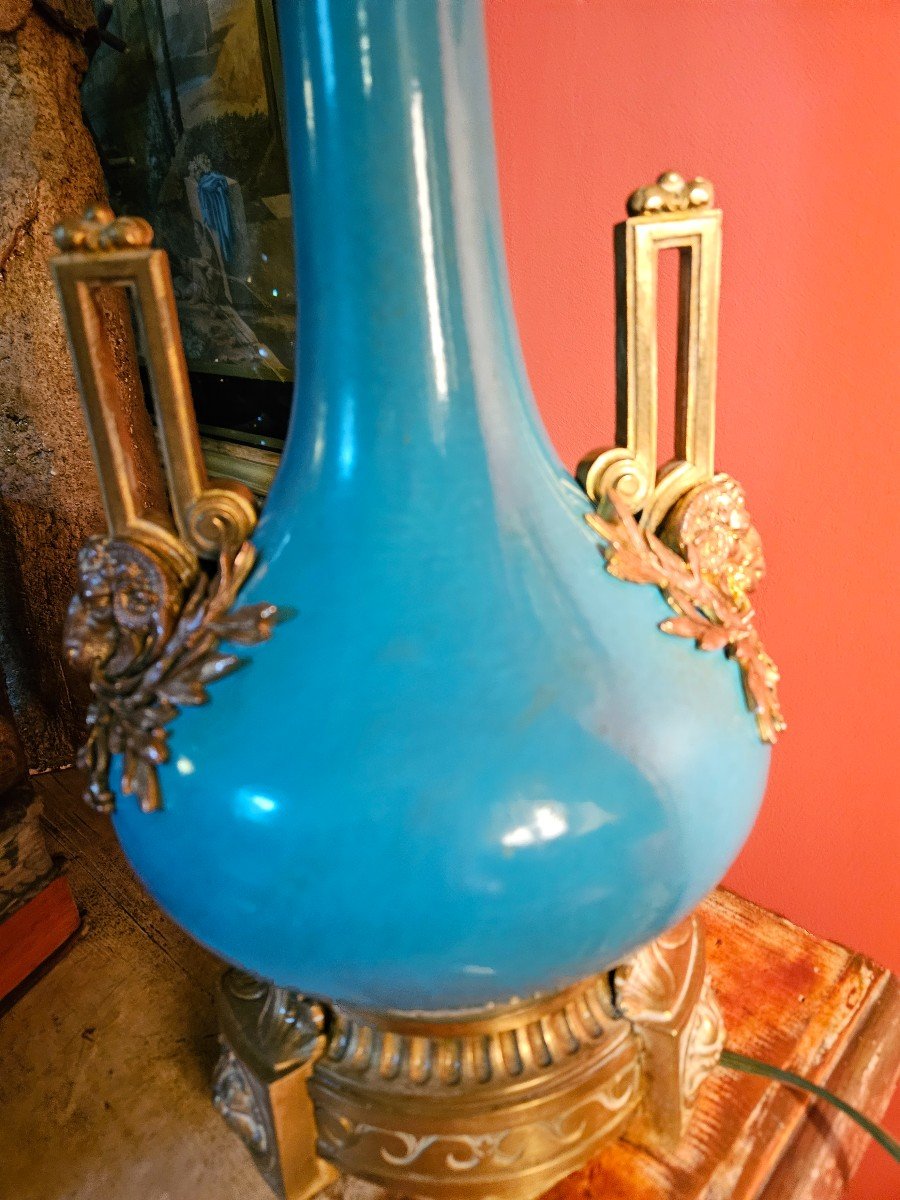 Pied de lampe Napoleon III -photo-3