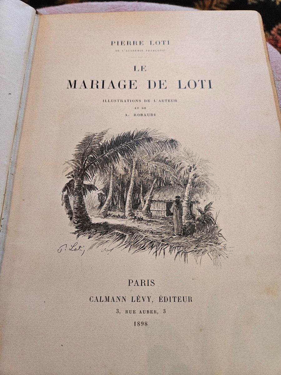 Le Mariage De Loti De Pierre Loti 1898-photo-3